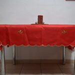 Χριστουγεννιάτικο ΤΡΑΠΕΖΟΜΑΝΤΗΛΟ- FESTIVE CANDLES
