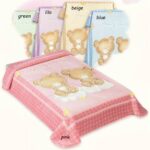 Κουβέρτα Βελουτέ Κούνιας&Αγκαλιάς Belpla Baby Dralon 548 (5 ΧΡΩΜΑΤΑ)