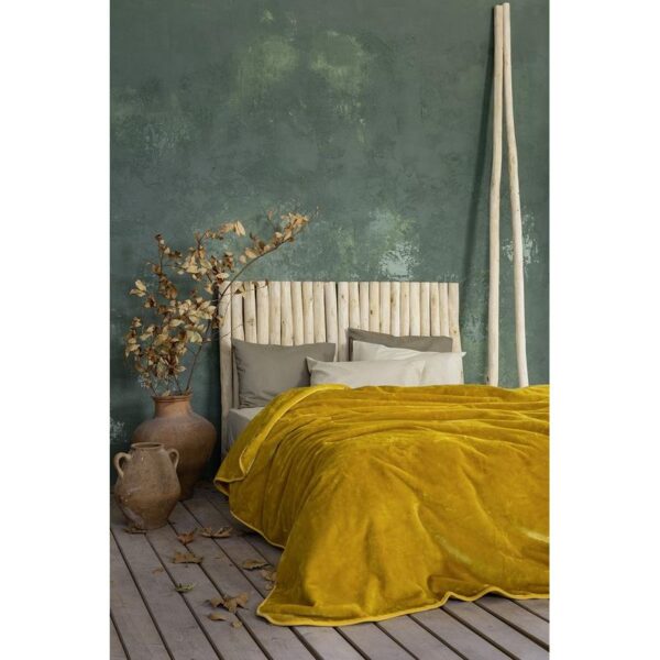 Κουβέρτα Coperta - Mustard Beige NIMA HOME