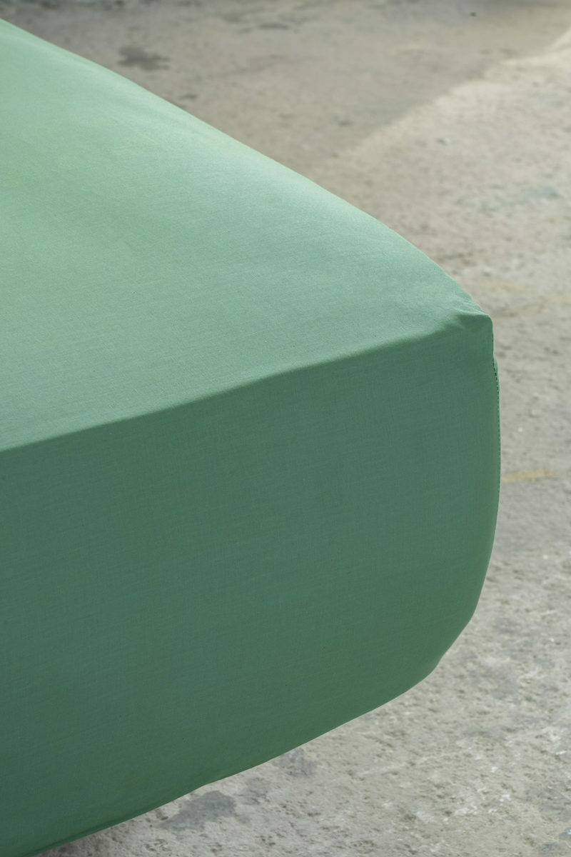 Σεντόνι Unicolors-Jungle Green NIMA HOME