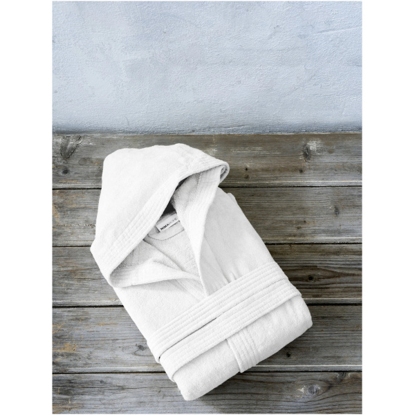 Μπουρνούζι με κουκούλα Zen - White NIMA HOME
