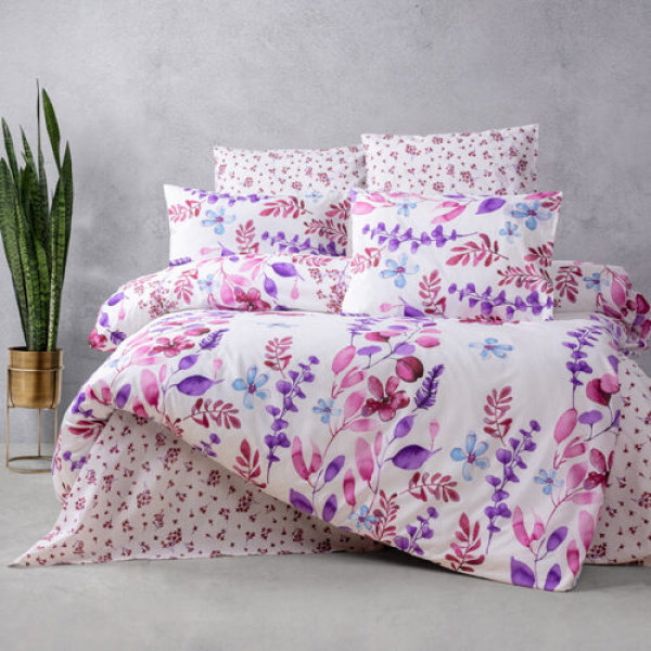 Σετ Σεντόνια Μονά Mcdecor-Flower Lila