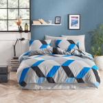 Σετ Σεντόνια Υπέρδιπλα Mcdecor-Petek Blue