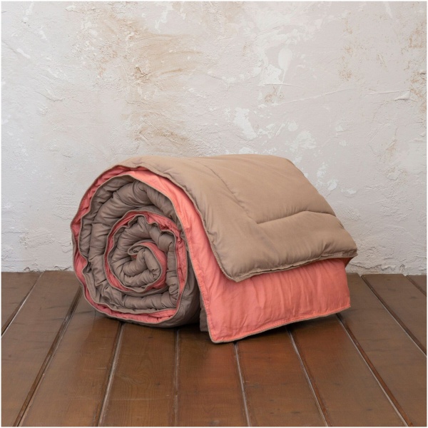 NIMA HOME Πάπλωμα Abalone - Brown / Terracotta