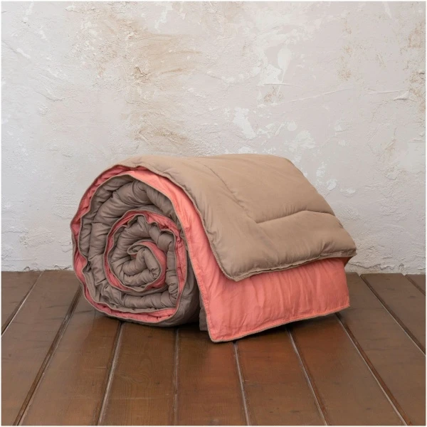 NIMA HOME Πάπλωμα Abalone - Brown / Terracotta