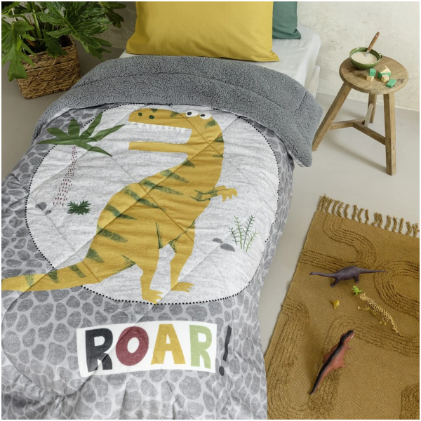 Nima Παιδικό Κουβερτοπάπλωμα Μονό T-Rex