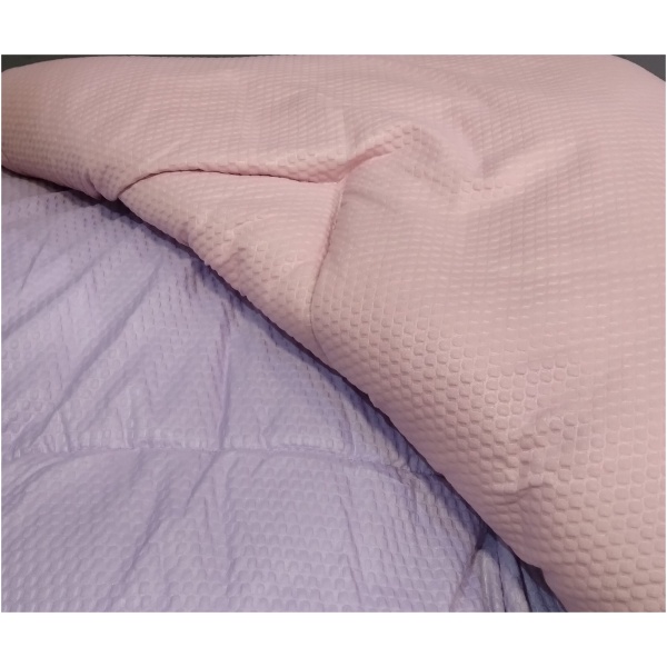 ΒΙΟΚΑΡΠΕΤ HOME ΠΑΠΛΩΜΑ COMFORTER  ΛΙΛΑ /ΡΟΖ
