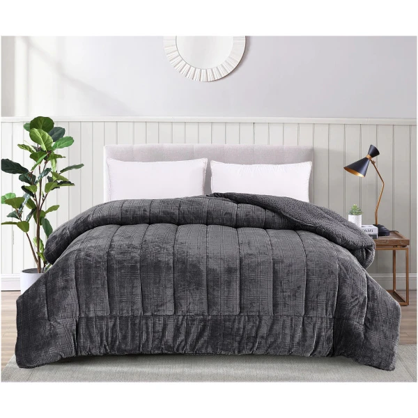 LIOLIOS ΗΟΜΕ Κουβερτοπάπλωμα Square grey