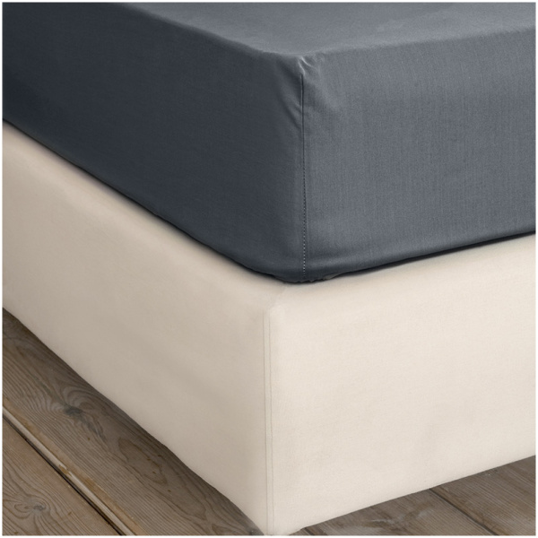 NIMA HOME Σεντόνι Unicolors-Midnight Gray