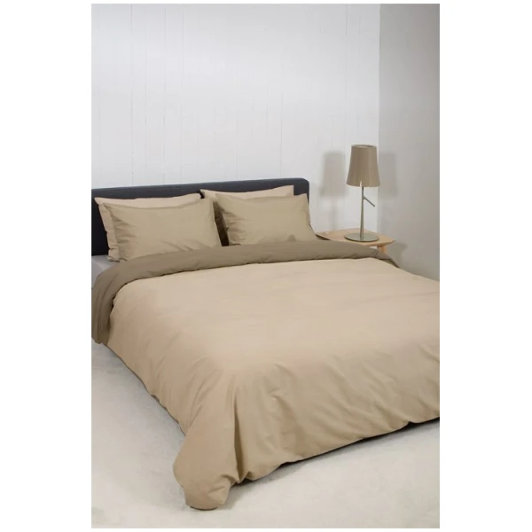 ΒΙΟΚΑΡΠΕΤ HOME Σετ Παπλωματοθήκης VIEW Beige Greize
