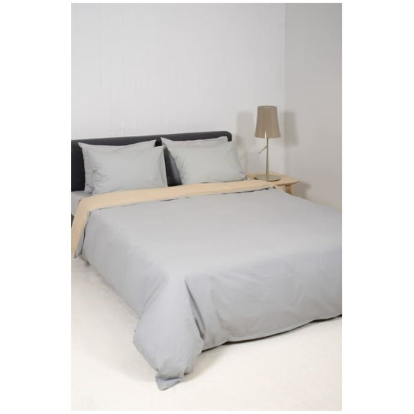 ΒΙΟΚΑΡΠΕΤ HOME Σετ Παπλωματοθήκης VIEW Lt Grey Beige