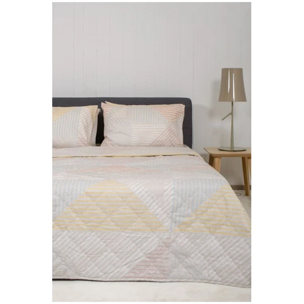 ΒΙΟΚΑΡΠΕΤ HOME Κουβερλί Nordic 853 Cardiff Beige