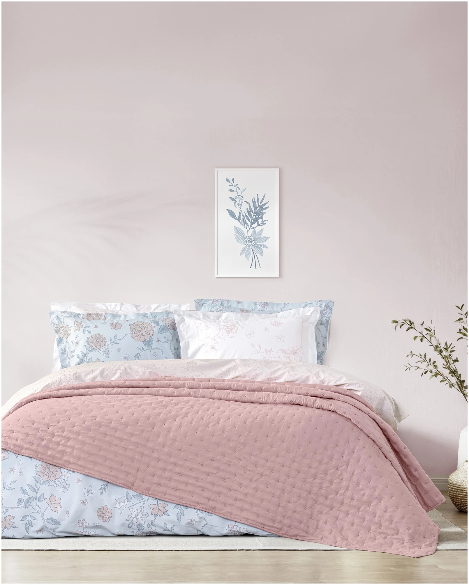 NIMAHOME Κουβερλί Clay - Apple Pink