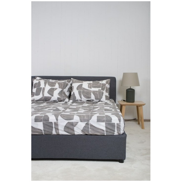 ΒΙΟΚΑΡΠΕΤ Σετ σεντόνια Nordic 855 Malmo Grey