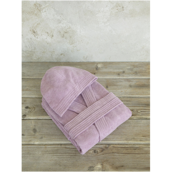 Μπουρνούζι με κουκούλα Zen - Pale Mauve