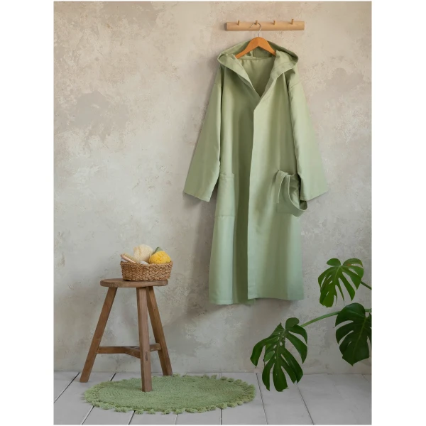 Μπουρνούζι με κουκούλα Comfort - Light Khaki