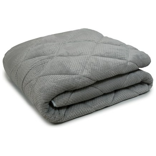 NAF NAF Κουβερτοπάπλωμα Υπερ PREMIUM FURY BLANKET Light Grey - Image 3