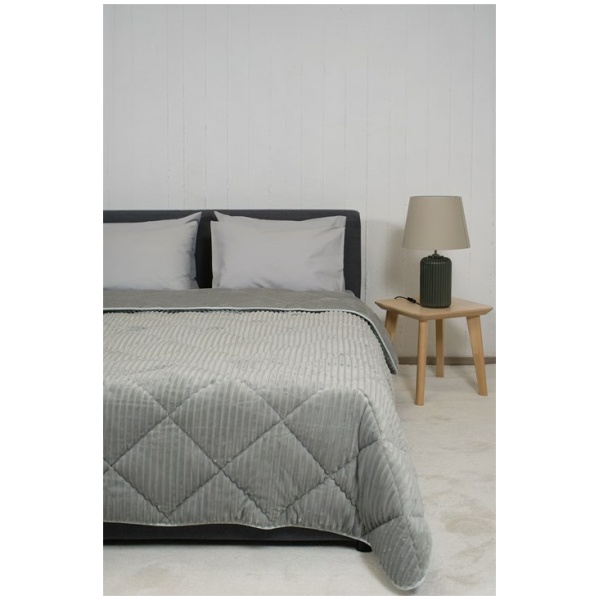 NAF NAF Κουβερτοπάπλωμα Υπερ PREMIUM FURY BLANKET Light Grey
