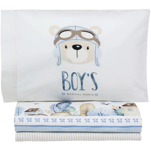 Σετ Παπλωματοθήκη NIMA HOME Boy's World - Image 2