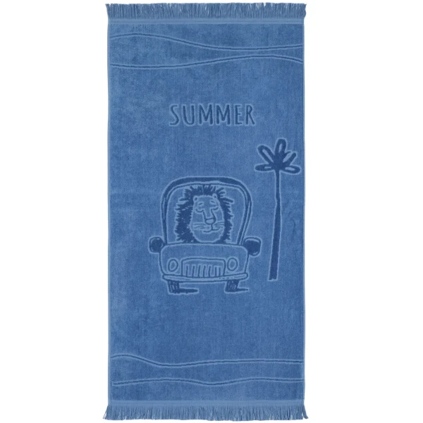 NIMA HOME Πετσέτα Θαλάσσης Lion Trip Jacquard - Image 2