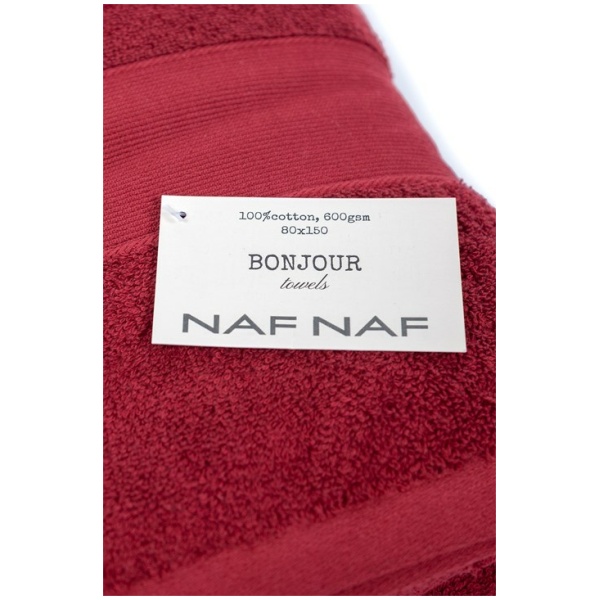 NAF NAF Bonjour Towels - Deep Red - Image 3