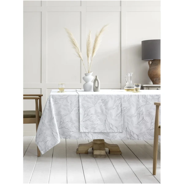 NIMA HOME Τραπεζομάντηλο Τραπεζαρίας Florelia - Gray