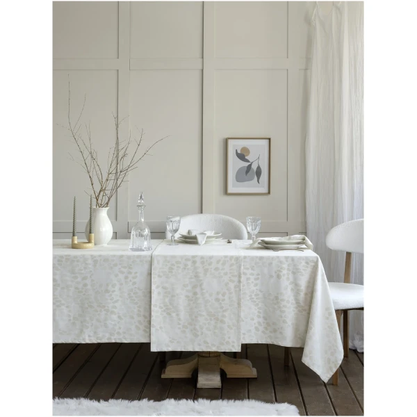 NIMA HOME Τραπεζομάντηλο Τραπεζαρίας Sylvan - Beige