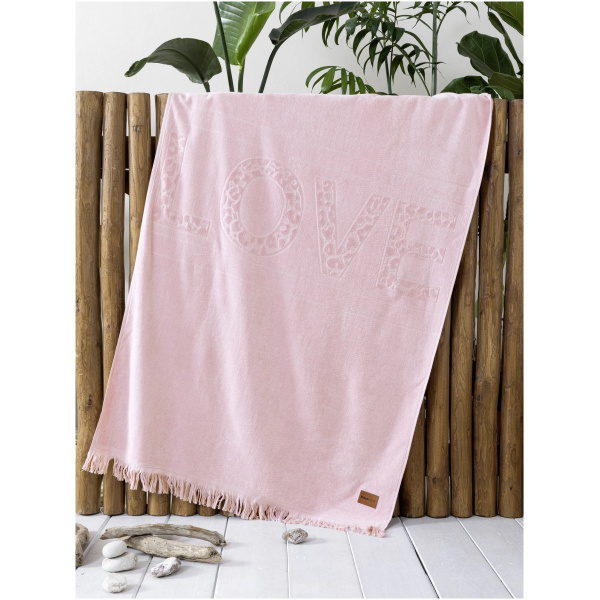 NIMA HOME Πετσέτα Θαλάσσης Salty Love Jacquard