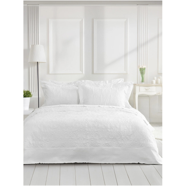 NIMA HOME Νυφικά Σετ Κουβερλί  Harmony - White