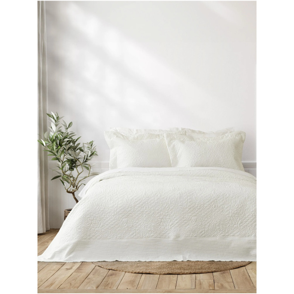 NIMA HOME Νυφικά Σετ Κουβερλί  Always - Off White