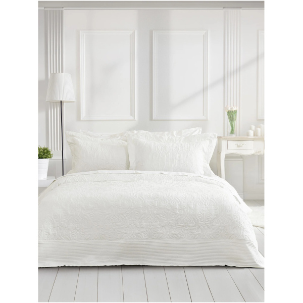 NIMA HOME Νυφικά Σετ Κουβερλί  Harmony - Off White