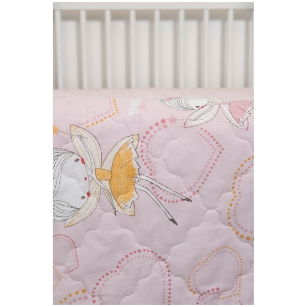 Naf Naf  Κουβερλί Little Fairies 303 - Pink - Image 3