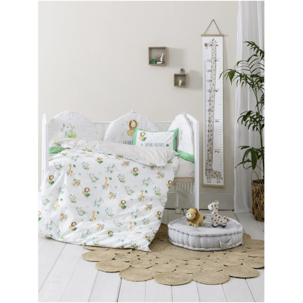 Κουβερλί Κούνιας Safari Friends NIMA HOME