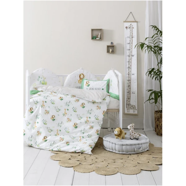 Κουβερλί Κούνιας Safari Friends NIMA HOME