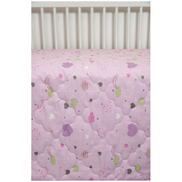 Naf Naf  Κουβερλί Little Hearts 302 - Lila - Image 3
