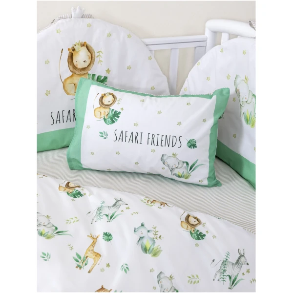 Κουβερλί Κούνιας Safari Friends NIMA HOME - Image 2