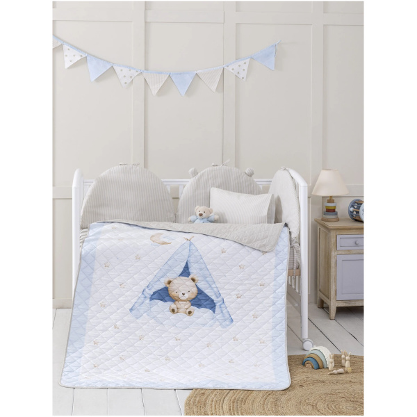 Κουβερλί Κούνιας Teepee Bear NIMA HOME