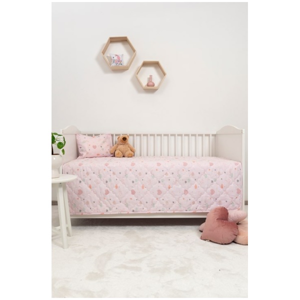 Naf Naf  Κουβερλί Little Hearts 302 - Pink