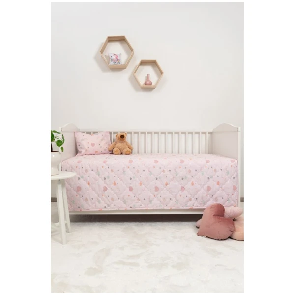 Naf Naf  Κουβερλί Little Hearts 302 - Pink