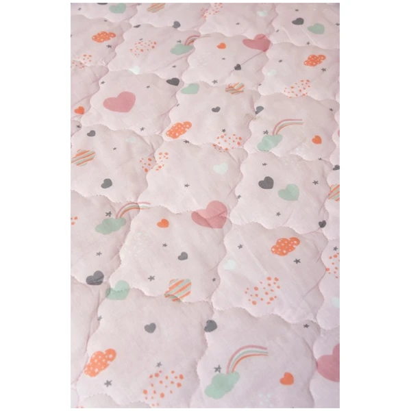 Naf Naf  Κουβερλί Little Hearts 302 - Pink - Image 2