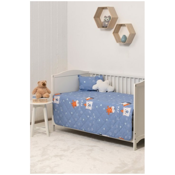 Naf Naf  Κουβερλί Little Zoo 301 - Blue