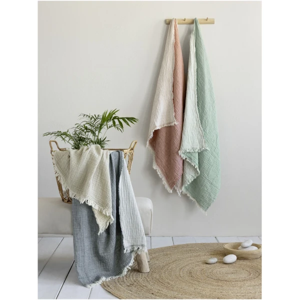 NIMA HOME Πετσέτα/Παρεό Sunshine - Light Gray - Image 2