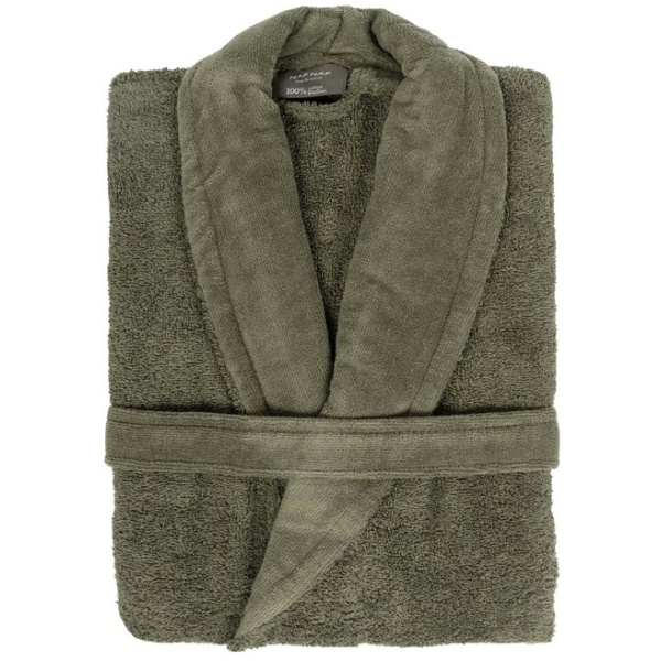 NAF NAF Μπουρνούζι Bonjour Bathrobes - Olive Green