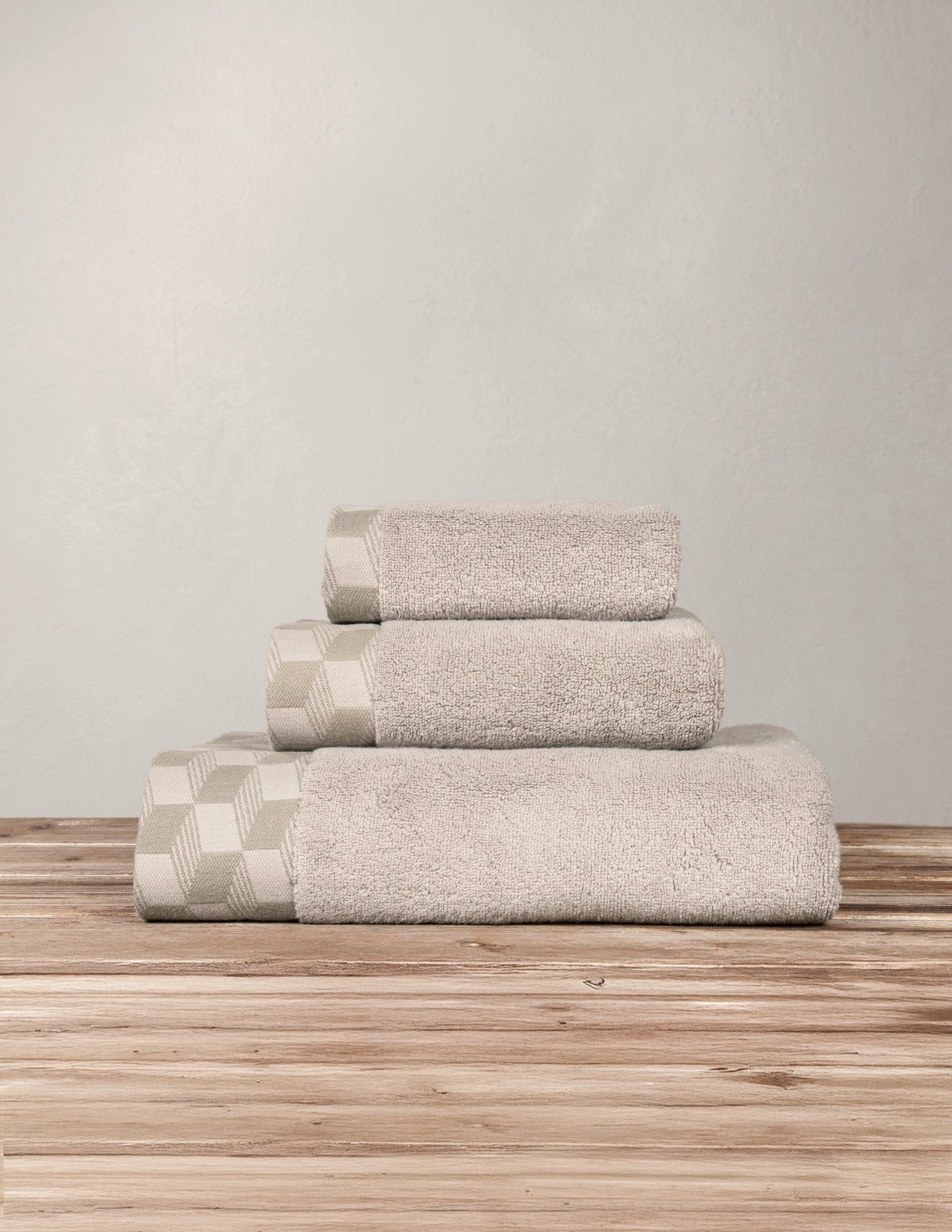 NIMA HOME Πετσέτα Luxe - Light Taupe