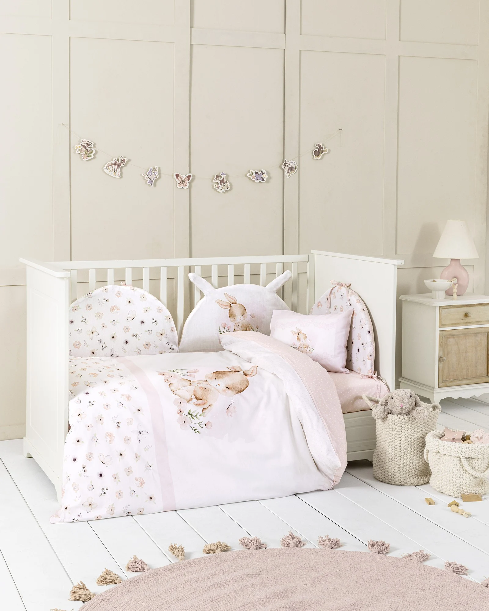 NIMA HOME Σετ Σεντόνια Κούνιας Sweet Baby