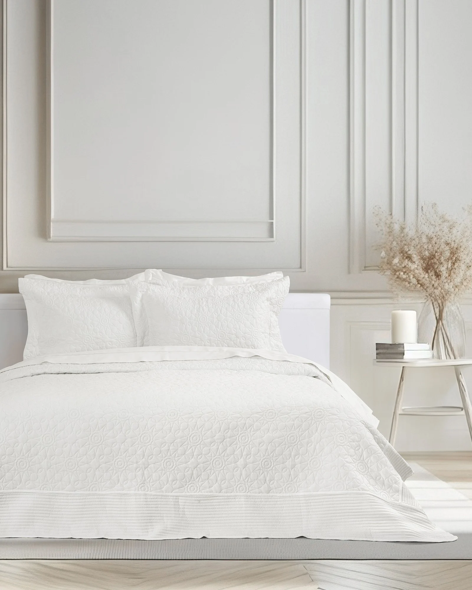 NIMA HOME Νυφικά Σετ Κουβερλί Calla - Ivory