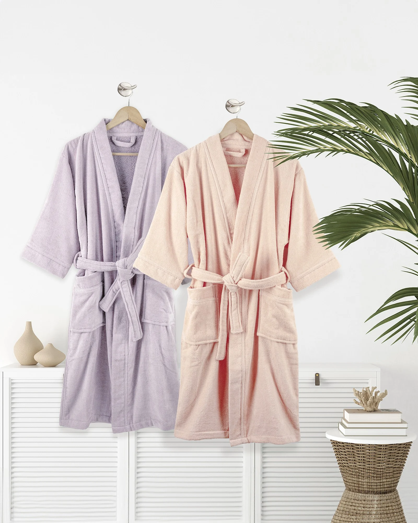 NIMA HOME Μπουρνούζι Nido - Dusty Lilac - Image 2