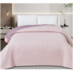 Κουβερλί Γίγας Κεντημένο Ροζ – Σ. Μήλο HOME FABRICS