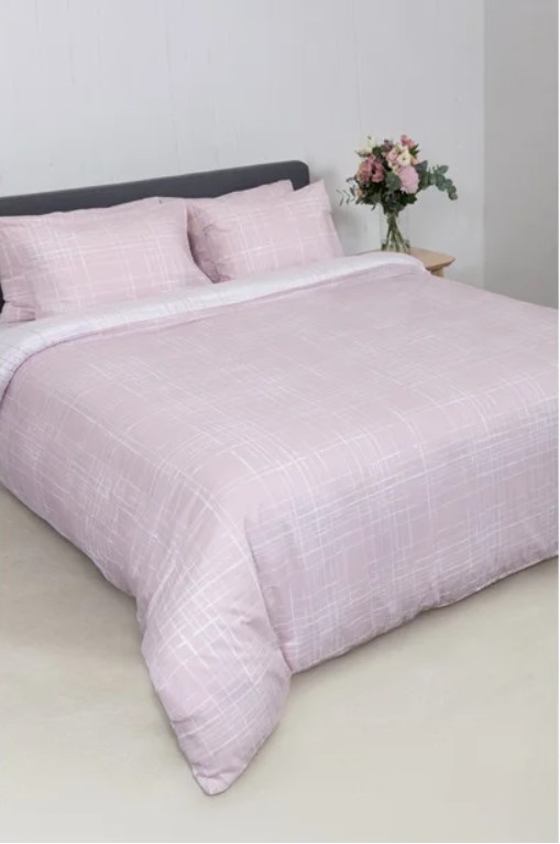 NAF NAF Σετ Παπλωματοθήκης Summit -152 Pacific Pink